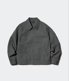 ユニクロ ジップアップブルゾン Lサイズ UNIQLOのサムネイル
