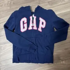 GAP パーカー Sサイズ 平成ギャル ネイビー ピンクのサムネイル