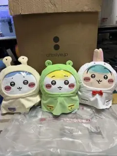 ちいかわ 雨の日BIGぬいぐるみ 全3種コンプリートセットのサムネイル