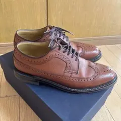 CARMINA ウィングチップ 922RAINレザーシューズ UK6.5 茶 - メルカリ