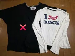 トミーガール 長袖Tシャツ Sサイズ 白