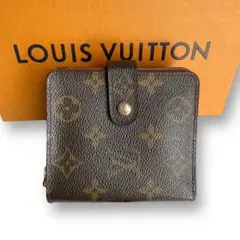 正規品✨Louis Vuitton 二つ折り財布 モノグラムコンパクトウォレット