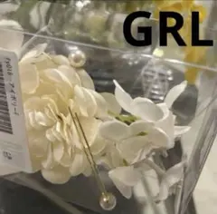 【未使用】GRL浴衣パールフラワーコサージュのサムネイル