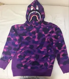 A BATHING APE シャークパーカー L カモフラ - メルカリ