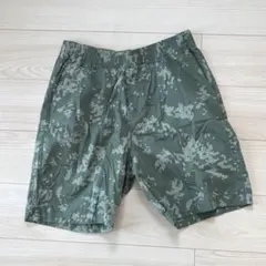 UNIQLO ユニクロ　ストレッチイージーショーツ　ハーフパンツ　グリーン　L