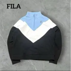 FILA フィラ　ハーフジップ　スウェット　トレーナーのサムネイル