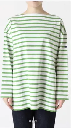 美品【Leminor/ルミノア】別注ビッグボーダーカットソー