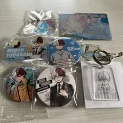 僕のヒーローアカデミア ヒロアカ 轟焦凍 ショート 缶バッジ アクキー カード