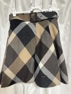 BURBERRY BLUE LABEL チェック柄ミニスカート 34