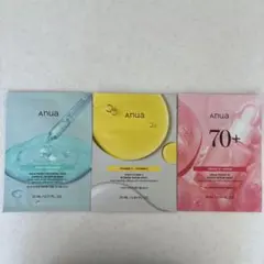 Anua シートマスク pdrn ビタミン　ナイアシン　3種セット