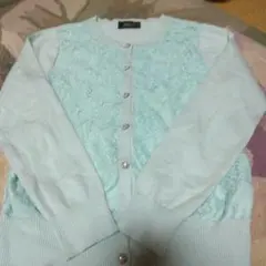 お値下　ミントグリーン カーディガン