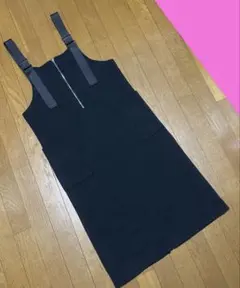 太肩ベルトがかわいい❤︎ジャンパースカート