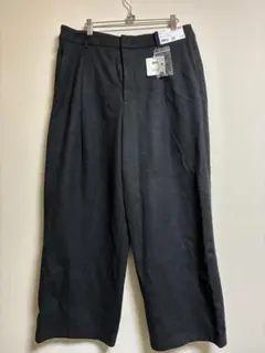 新品　UNIQLO ブラッシュドジャージータックワイドパンツ　XXL