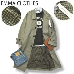 メルトン ステンカラーコート