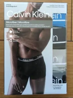 【新品・未使用】Calvin Klein ボクサーパンツ　３色4パック