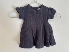 H&M 半袖ワンピース 62cm ダークグレーのサムネイル
