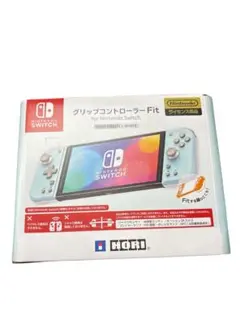 新品未使用　グリップコントローラー Fit ミントグリーン×ホワイト