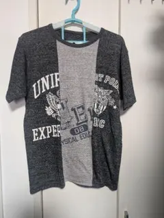 uniform experiment カラーブロックTシャツ