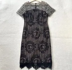 グレースコンチネンタル花柄刺繍 ノースリーブワンピース - メルカリ