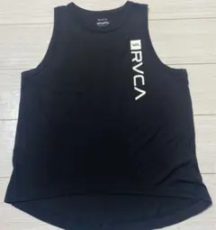 RVCA ブラック タンクトップ M