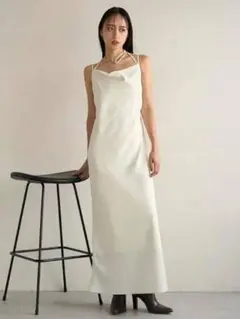 【美品】スナイデル　ホルターキャミワンピース
