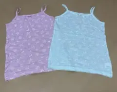 未使用　キャミソール2枚セット 120サイズ キッズ