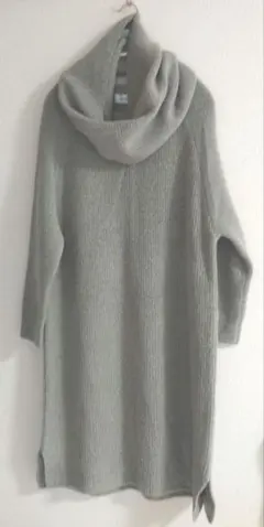 【値下げ】シンプリシテェ SIMPLICITE ニットワンピ スヌード付き