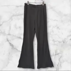 LAGUA GEM✨️ラグアジェム　フレアスリット リブパンツ