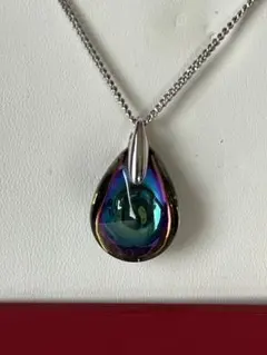 【美品/廃盤品】 バカラ プシデリック ルビー ネックレス イヤリング セット Baccarat - バカラ フルール・ドゥ・プシデリック ネックレス