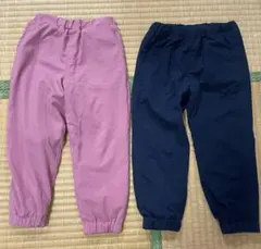 ユニクロ　ウォームイージージョガーパンツ　暖パン　110