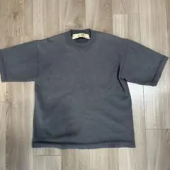 ナノユニバース　グレー　クルーネック Tシャツ