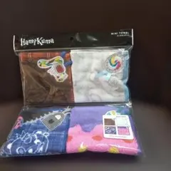 Hami-Kuma ユニバハミクマ ミニタオルセット