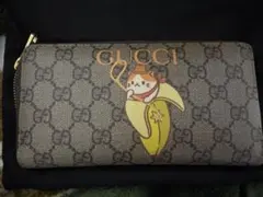 未使用:GUCCI ばなにゃ長財布 GUCCI（グッチ） 財布 ラウンドファスナー長財布 レディース メンズ ば