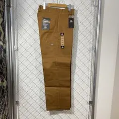 Dickies ブラウン チノパン ルーズフィット 32