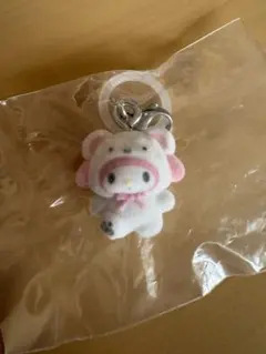 サンリオ めじるしアクセサリー　ふわふわスノー　マイメロディ