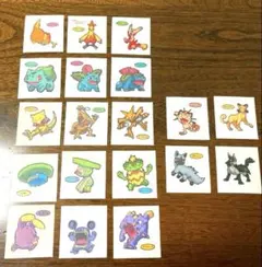 【最終価格】ポケモンデコキャラシール 進化系 その他 35枚 まとめ売り