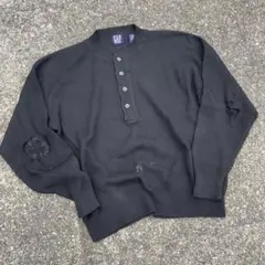 90’s GAP Henry-neck Cotton Knit オールドギャップ