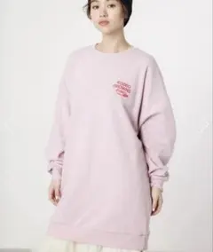 ☆値下げ中☆ RODEO CROWNS ピンクスウェットFREEサイズひざ丈美品