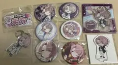 学園アイドルマスター　有村麻央　缶バッジ等セット