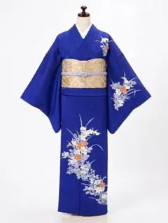 百葉堂 付下小紋「烏瓜」薄群青 - メルカリ