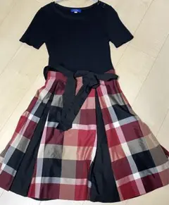 お値下げ♡美品♡BLUE LABEL♡ブルーレーベル♡ドッキングワンピース