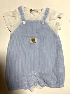 CROISSANCE BEBE サロペット風　ロンパース　80サイズ
