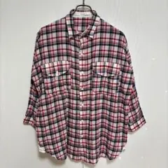 ⚫︎Ciaopanic チェック柄シャツ　大人カジュアル　胸ポケット