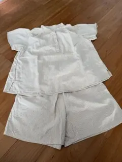 UNIQLO ギンガムチェック　ブラウス　キュロット