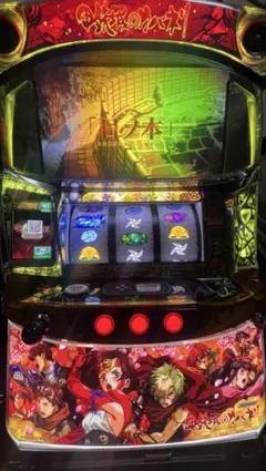 パチスロ実機甲鉄城のカバネリ不要機付き （全員集合パネル） パチスロ実機 甲鉄城のカバネリ ZR（全員集合パネル） コイン不要機