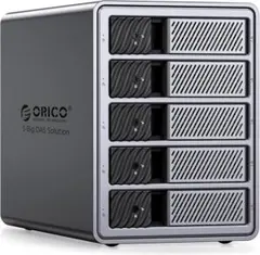 ORICO HDDケース 5台 40Gbps出力 ハブ拡張機能付き 3.5インチ