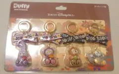 ダッフィーとフレンズ アクリルキーホルダー 4個セット