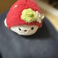 しろたんいちごのぬいぐるみ マスコット