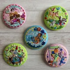 ディズニー 刺繍缶バッチ2