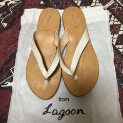 Lagoon レザートングサンダルのサムネイル